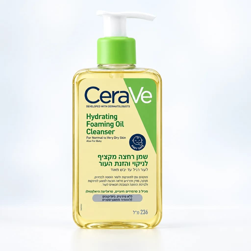 CeraVe Hydrating Foaming Oil Cleanser