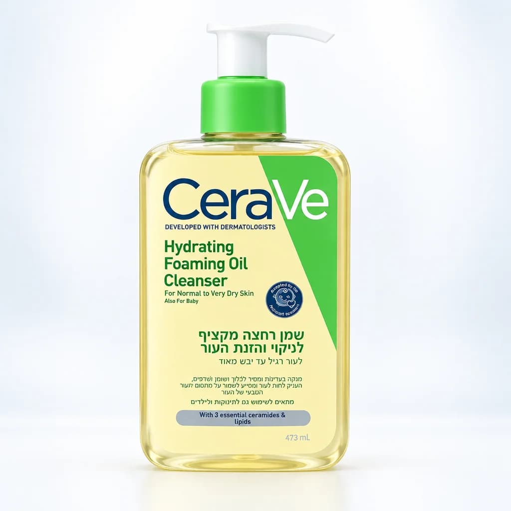 CeraVe Hydrating Foaming Oil Cleanser