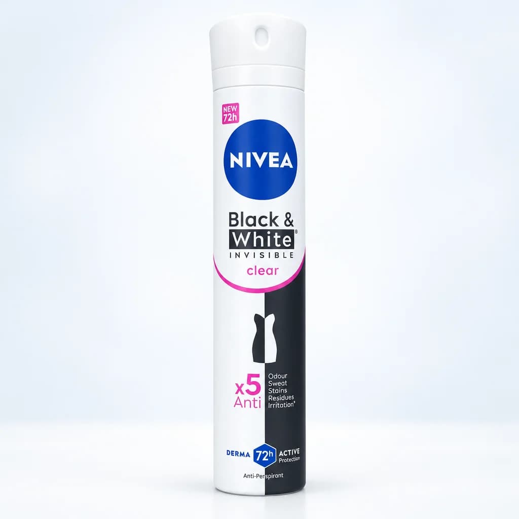 Nivea black and white anti-perspirant