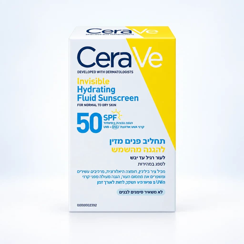  Invisible Hydrating Fluid Sunscreen SPF 50